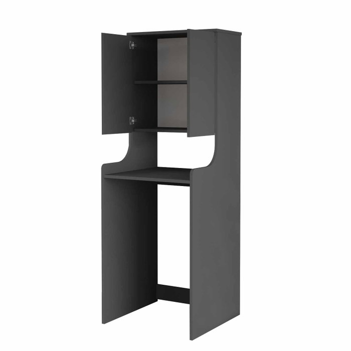Hanah Home Armario para Lavadora Val2-An Antracita Hanah Home Armario para Lavadora Val2-An Antracita